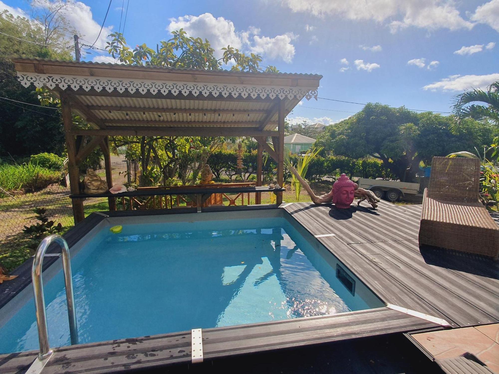 Ti Oasis Colibri, 1 Chambre, Piscine, A 150M De La Plage Sainte-Luce Dış mekan fotoğraf