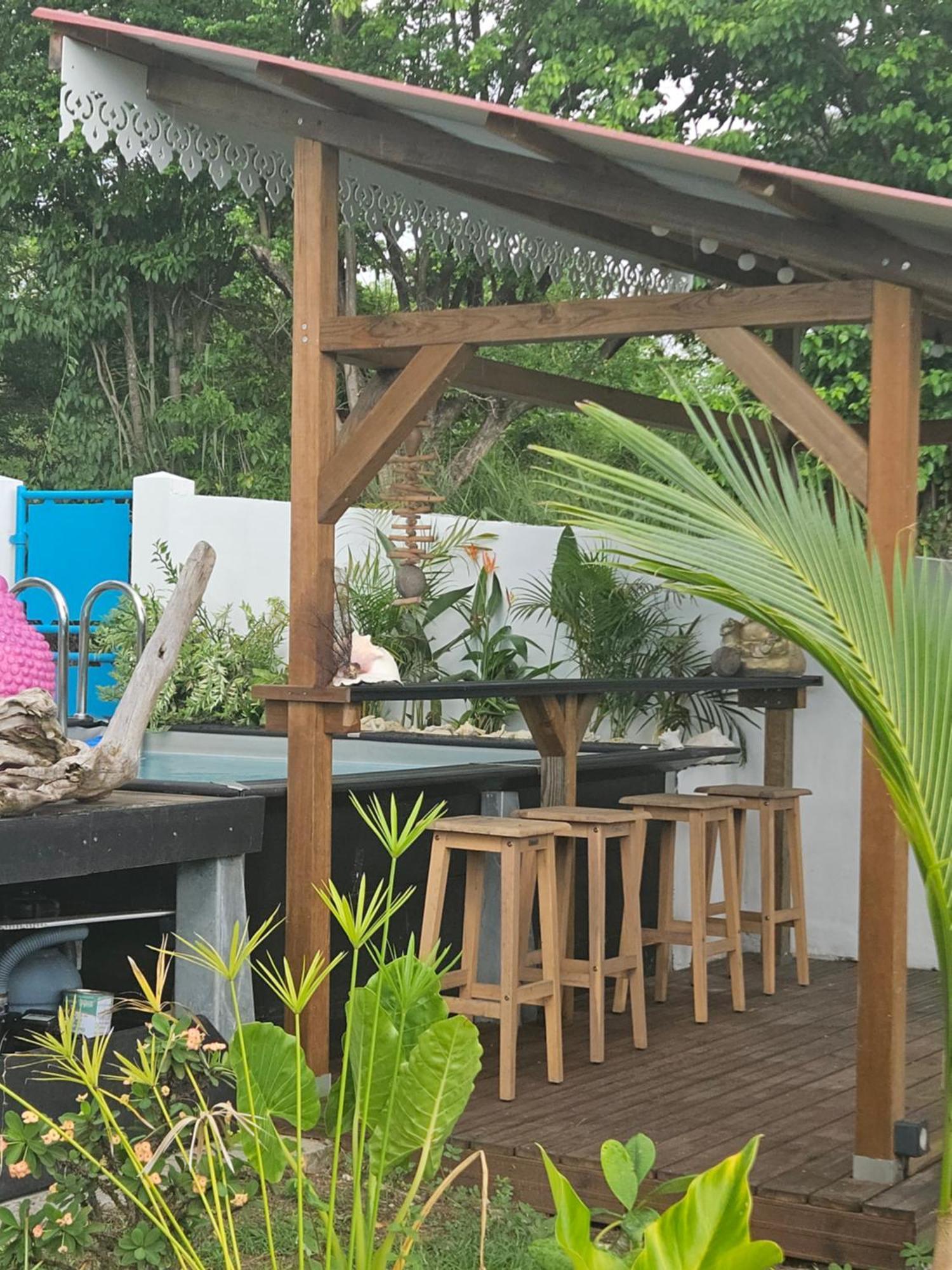 Ti Oasis Colibri, 1 Chambre, Piscine, A 150M De La Plage Sainte-Luce Dış mekan fotoğraf